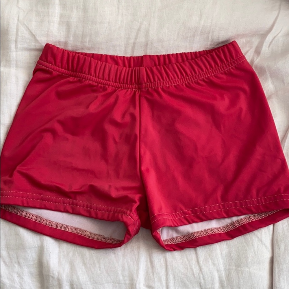 Hot Pink Lycra Booty shorts